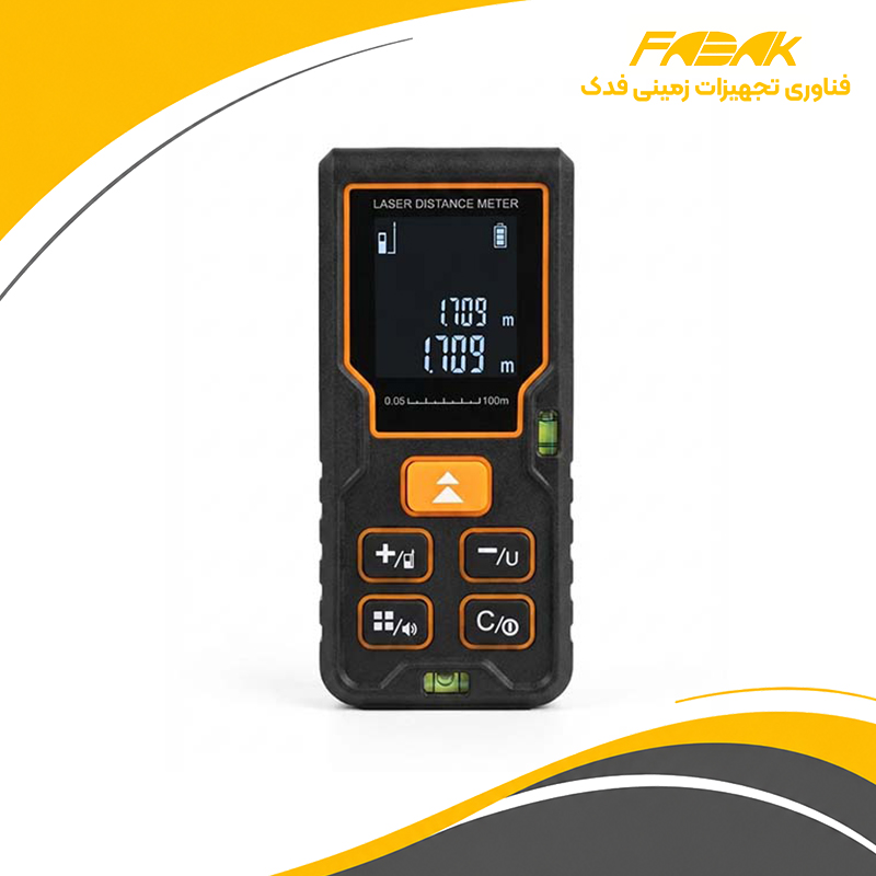 متر لیزری 60 متری DK